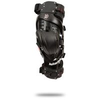 Asterisk Ultra Cell 4.0 Motorcycle Knee Braces Left - Black