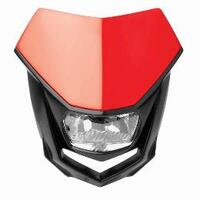 Polisport Headlight Beam High/Low Halogen Lamp - Red/White