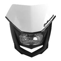 Polisport Motorcycle Headlight HALO - Blue/White