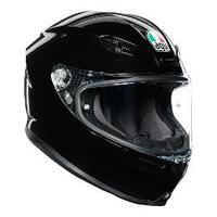 AGV K6 Motorcycle Helmet  Black 