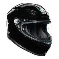 AGV K6 Road Motorcycle Helmet Black Medium/Large 