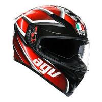 AGV K5 S Road Motorcycle Helmet  Tempest Black/Red S