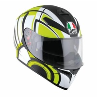 AGV Helmet K-3 SV Avior Matt White/Lime