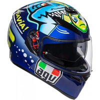 AGV K3 SV Motorcycle Helmet Rossi/Misano 15 MS