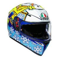 AGV K3 Motorcycle Helmet  SV Rossi Winter Test 2016 Medium Small