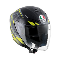 AGV Helmet K-5 JET URB HUN MATT BKACK/YW