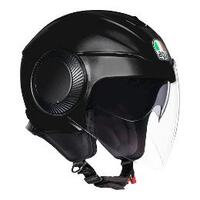 Agv Orbyt Motorcycle Helmet Matte Black Large