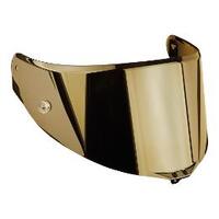Agv GT3-2 Scratch Resistant Helmet Visor - Iridium Gold