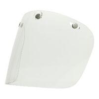 Agv Leg-2 Scratch Resistant Anti-Fog Flat Helmet Visor - Clear