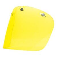 Agv Leg-2 Scratch Resistant Anti-Fog Flat Helmet Visor - Yellow