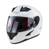 Nitro N2400 Uno Motorcycle Helmet White