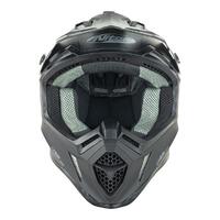 Nitro MX760 Off Road Motorcycle Helmet Satin Black 