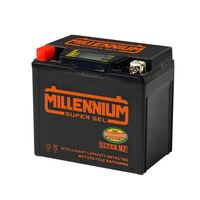 Millennium YT20-4 Super DS-IGEL Twin Power Powervolt Motorcycle Battery 12V Sealed (YTX20-BS)