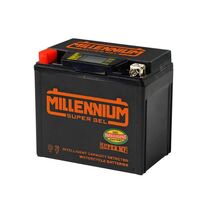 Millennium YT20L-4 Super DS-IGEL Twin Power Powervolt Motorcycle Battery 12V Sealed (YTX20L-BS)