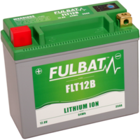 Fulbat FLT12B LITHIUMION Powervolt Motorcycle Battery 12V Sealed