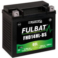 Fulbat FHD14HLBS GEL (HARLEY) Powervolt Motorcycle Battery 12V Sealed