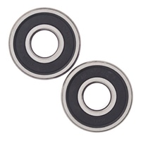 New Whites Wheel Bearing Kit For Harley Davidson FLHRCI ROAD KING CLASSIC Fuel Injection 2000-2001