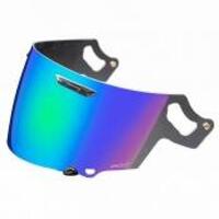 Arai VAS-V Motorcycle Helmet Visor RX-7V / QV-Pro / Chaser-X / Profile V - Iridium Green