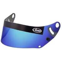 Arai GP-6/SK-6 Shield Mirrorised Motorcycle Helmet Visor - Blue