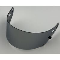 Arai GP-7 Mirrorised Silver Shield Motorcycle Helmet Visor - Light Tint