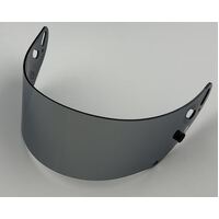 Arai GP-7 Mirrorised Silver Shield Motorcycle Helmet Visor - Med Tint