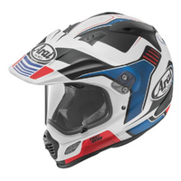 Arai XD-4 Motorcycle Helmet -Vision Full Face Red/White (Lg)