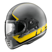 Arai Concept-X Speed Block Motorcycle Helmet - Matte Yellow