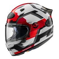 Arai Quantic Ventilation Full Face Motorcycle Helmet -Face Red 