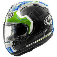 Arai Rx-7V Evo JR 65 Motorcycle Helmet Green X-Large