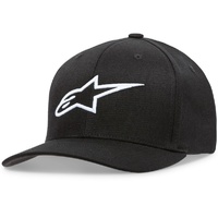 Alpinestar Kids Ageless Curve Hat Black White OS