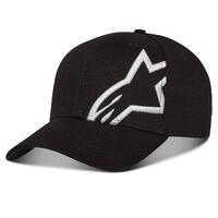 Alpinestar Corp Snap 2 Hat Black White Os