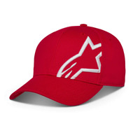Alpinestar Corp Snap 2 Hat Red White Os