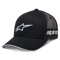 Alpinestar Back Straight Hat Black Black One Size