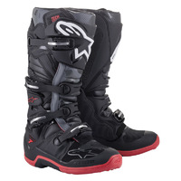 Alpinestar Tech 7 (MY14) Motorcycle Boots  - Black/Gray/Red
