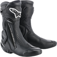 Alpinestars SMX Plus V2 Motocross Boots - Black