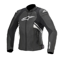 Alpinestars Women's GP Plus R V3 Air Motorcycle Leather Jacket - Black/White