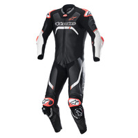 Alpinestar Gp Tech V4 1 Pc Racing Suit Black White (0012)