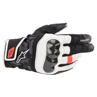 Alpinestar Smx Z Drystar Glove - Black White Red Fluro