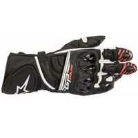 Alpinestar Gp Plus R2 Leather Glove Black White (Red tips)