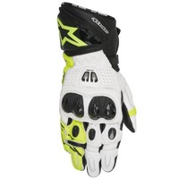 Alpinestar Gp Pro R2 Gloves Black White Fluro Yellow
