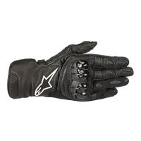 Alpinestars SP2 V2 Leather Motorcycle Gloves - Black Size:56
