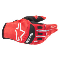 Alpinestars 2022 Techstar Motorcycle Gloves - Bright Red/Black