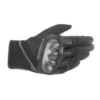 Alpinestars Chrome Motorcycle Gloves - Black/Tar Gray