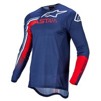 Alpinestars 2022 Supertech Blaze Jersey - Blue/Red/White