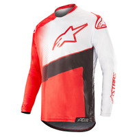 Alpinestar 2019 Racer Supermatic Motorcycle Jersey - Red Black White