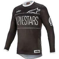 Alpinestars Dialed Le Racer Motorcycle Jersey - Black/White