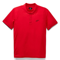Alpinestar Capital Polo T-Shirt Red