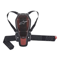 Alpinestars Nucleon KR-1 Cell Motocross Back Protector With Straps - Red/Black