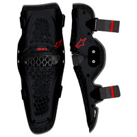 Alpinestars SX-1 V2 Motocross Knee Protector - Red/Black