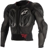 Alpinestars Youth Bionic Action Protection Motorcycle Jacket - Black/Red